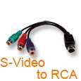 New3.5mm Audio Jack Out Plug to 2 RCA Splitter Adapter Earphone Stereo 