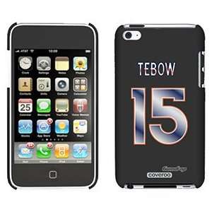  Tim Tebow Back Jersey on iPod Touch 4 Gumdrop Air Shell 