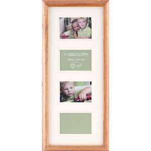  Gallery Solutions Natural Collage Frame with 4 Openings 