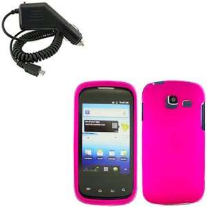  iFase Brand Samsung Transfix R730 Combo Rubber Hot Pink 