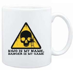  Mug White  Kojo is my name, danger is my game  Male 