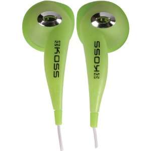  Koss KEB7CLR Portable Earbud (Green) Electronics