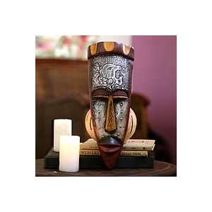  NOVICA Ghanaian wood mask, Executioner