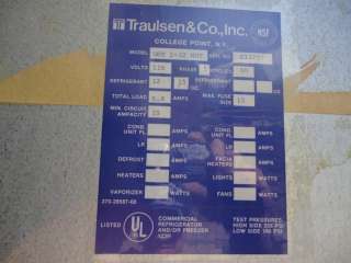 Traulsen Commercial 2 door Stainless Freezer Model GHT 2 32 NUT  
