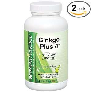  Botanic Choice Ginkgo Plus 4 Bottle (Pack of 2) Health 