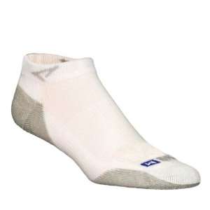  Drymax Mens / Womens Sport Mini Crew Socks, WHITE, M11 
