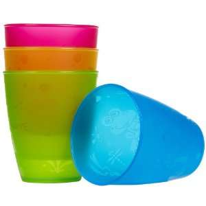  NUBY Embossed Cups   9oz  4pk Baby