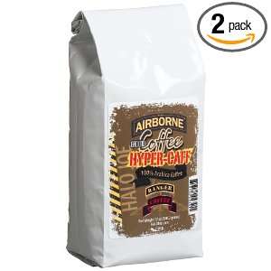 Ranger Coffee Halo Joe Hyper Caff, Ground, 12 Ounce Bags (Pack of 2)