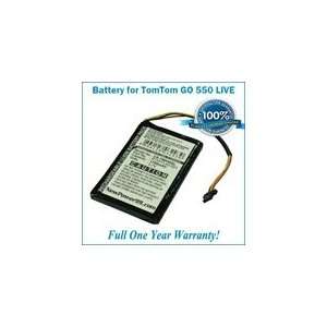  Extended Life Battery Kit For The TomTom Go 550 LIVE GPS 