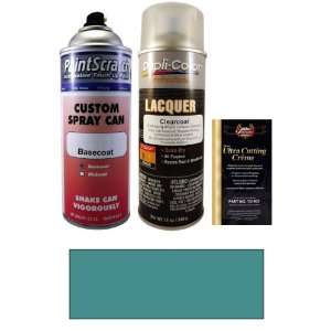   Medium Aqua Metallic Spray Can Paint Kit for 2010 Toyota Camry (8U8