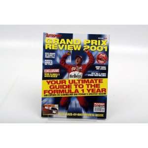  Autosport Grand Prix Review 2001 Magazine Toys & Games