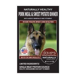 Daves Naturally Healthy Pork Meal & Sweet Potato Dinner Dry Food for 