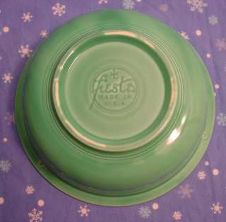 Vintage Fiesta 8 1/2 Nappy Serving Bowl Fiestaware Nappie Light Green 