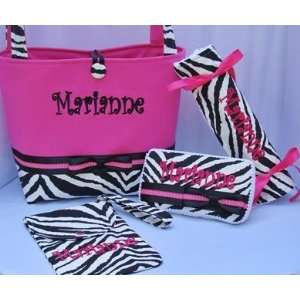  Posh Pink Zebra Diaper Bag Baby