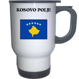Kosovo   KOSOVO POLJE White Stainless Steel Mug