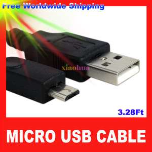 USB A to MICRO B Sync Data Charging Charger Cable Cord for BlackBerry 