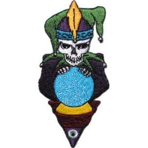  Jester Joker Embroidered Iron On Patch 