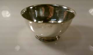 Paul Revere Reproduction Oneida Silversmiths 4 Bowl  