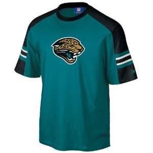   Reebok Jacksonville Jaguars Teal Touchback T shirt
