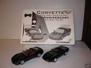 1998 Corvette 1/24 Motor Trend 2 pack Promo Car set  