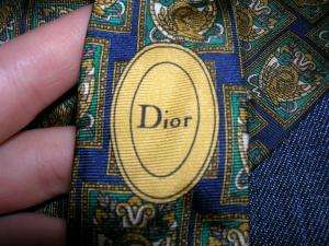 lot 2 CHRISTIAN DIOR pattern ties AWESOME  