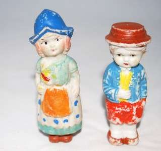Lot 4 Japan Vintage Toy Dolls Bisque Figurine 1930s  
