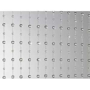  Beaded Door Curtain Silver Discoball [Kitchen & Home 