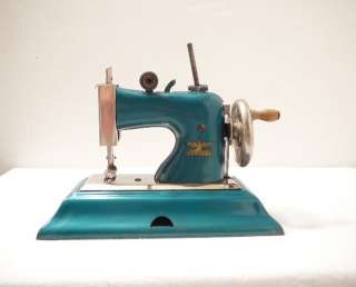   Childs Toy Sewing Machine & Box Germany British Zone 1940s  