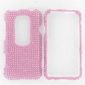  HTC Evo 3D Full Diamond Pink Protective Case Electronics