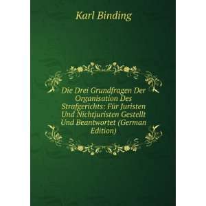   Und Beantwortet (German Edition) Karl Binding  Books