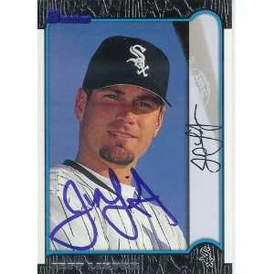  Jeff Liefer Signed Chicago White Sox 1999 Bowman Card 