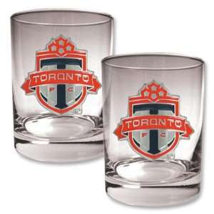  Toronto FC Two Piece Rocks Glass Set