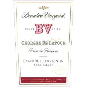  2008 Beaulieu Vineyards Georges De Latour Reserve Cabernet 
