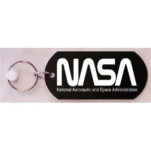  Nasa   Worm Logo Laser Engraved Key Chain 
