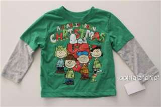   CHRISTMAS Long Sleeved Baby Infant Toddler Boys Tee T Shirt  