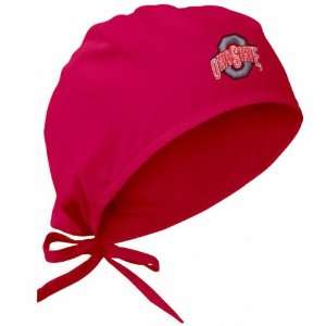  Ohio State Buckeyes   Red   Scrub Cap