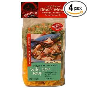 Frontier Soups Hearty Meals Wisconsin Lakeshore Wild Rice Soup, 6 