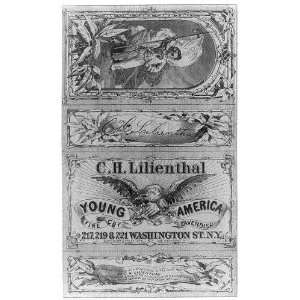 C.H. Lilienthal. Young America. Fine cut Cavendish