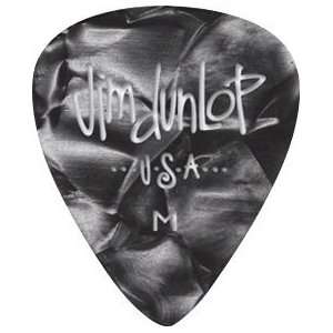  Jim Dunlop 483P02HV Dun Blk Prl Hvy Cell 12Pk Musical 