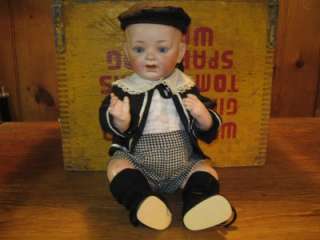   KESTNER GERMAN BISQUE CHARACTER BABY DOLL #12 COMPOSITION BODY  