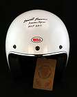 David Pearson SIGNED Bell F/S Helmet + Top 50 + HOF 201