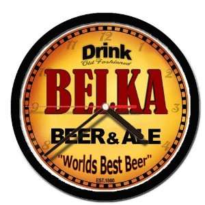  BELKA beer and ale cerveza wall clock 