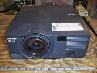 NEC MultiSync MT1040 LCD Video Projector +lamp bad PRTS  