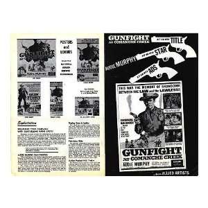  Gunfight at Comanche Creek Original Movie Poster, 11 x 17 