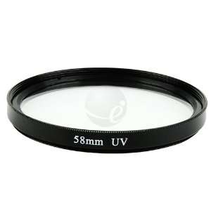   Black 58mm Ultra Violet (UV) Lens Filter for Nikon D3S
