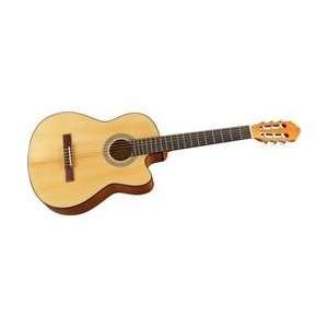  Lucero Lc100ce Acoustic Electric Cutaway Classical Guitar 