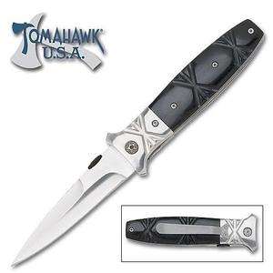 Tomahawk Cross Cut Folding Knife w/ Clip NEW 760729101708 