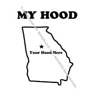 My Hood Georgia T shirts