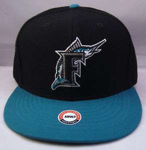 MLB Miami FLORIDA MARLINS Ball Cap New Snapback Hat  