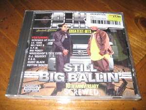Still Big Ballin Screwed Rap CD SPM Big Pokey  